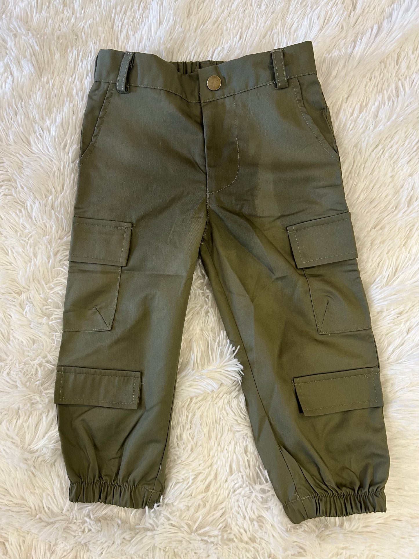 Army Green Cargo Pants