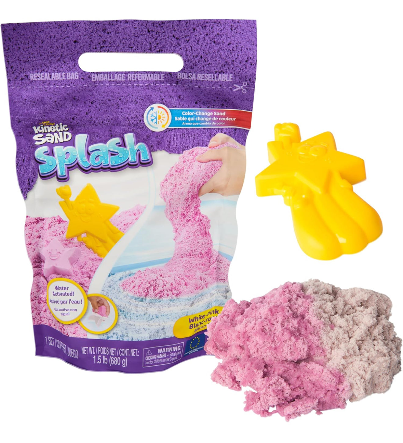 Kinetic Sand Splash