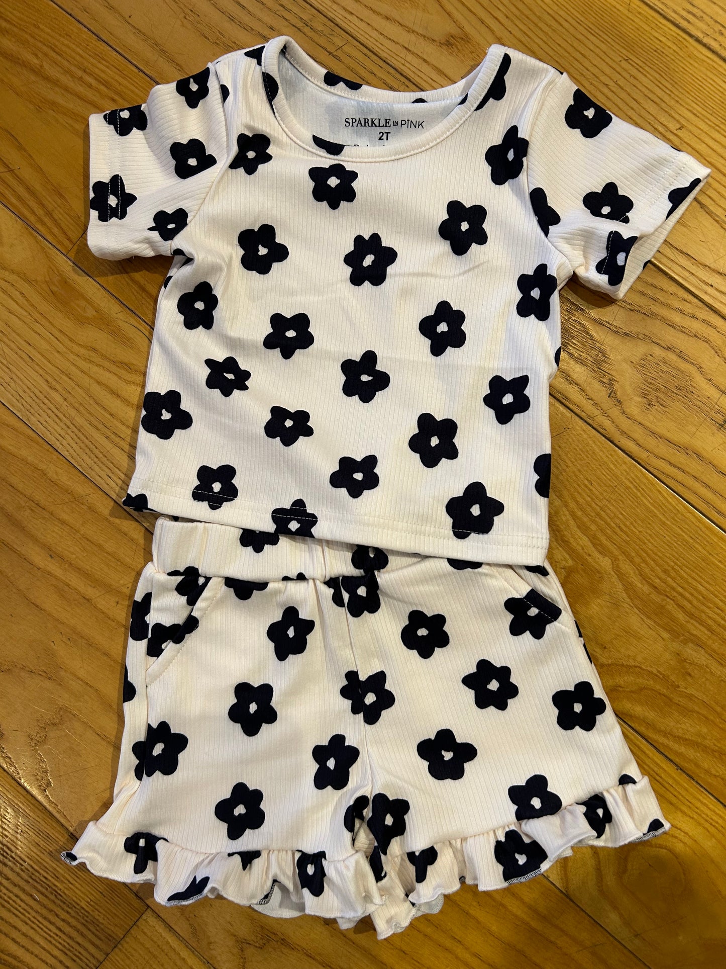 Flower Short Set