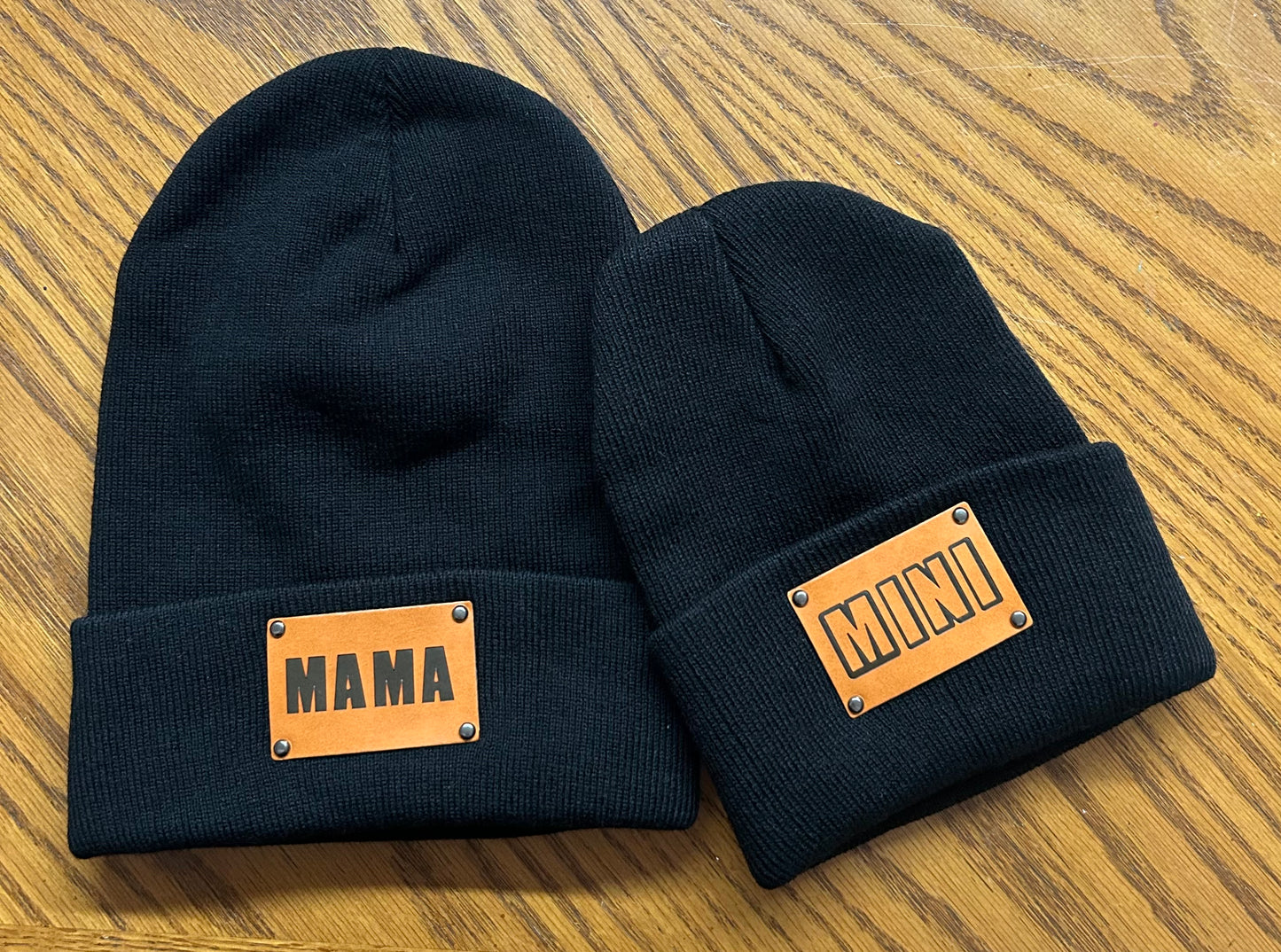 Mama and Mini Beanie