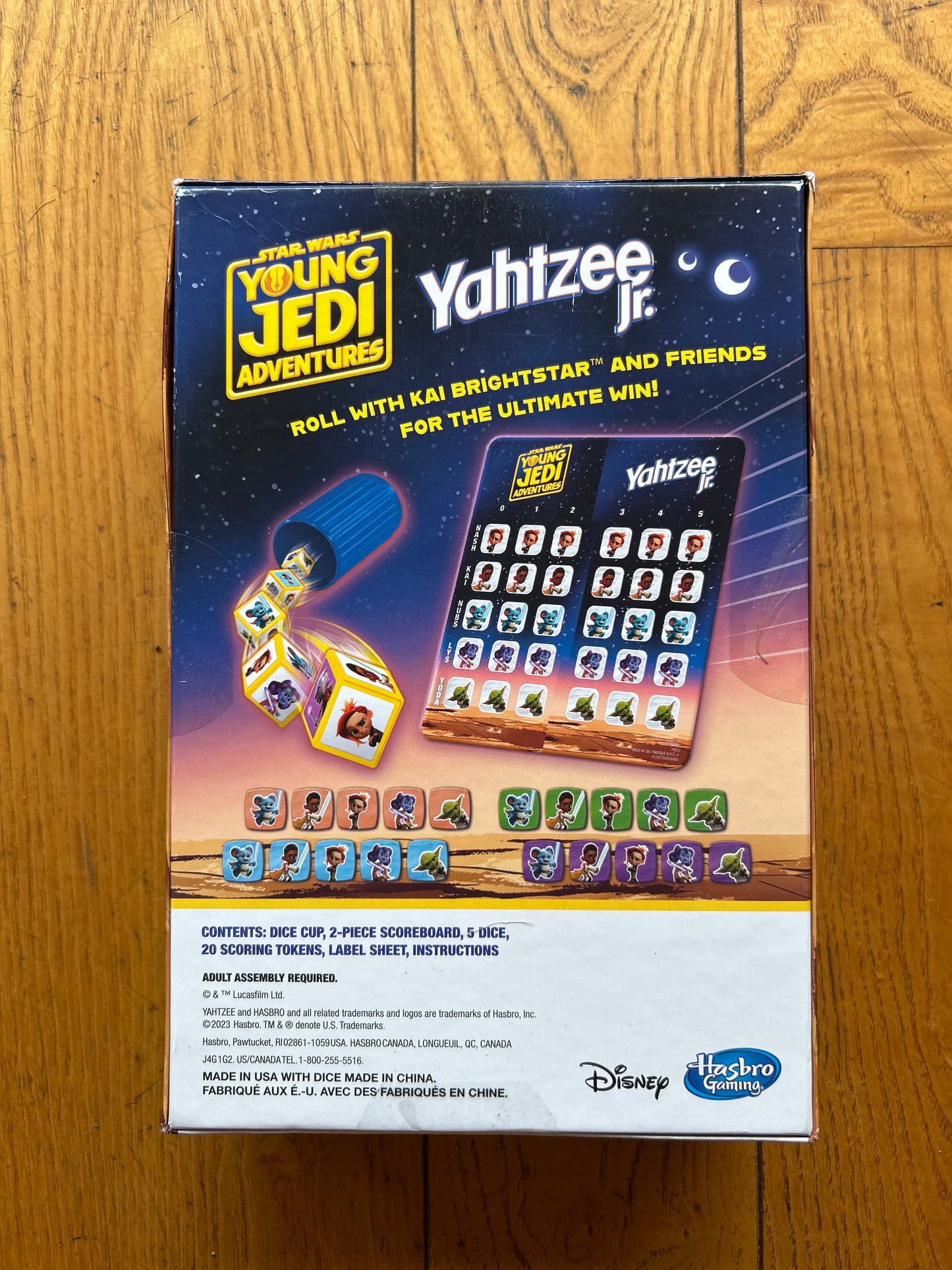 Yahtzee Jr. Star Wars Young Jedi Adventures