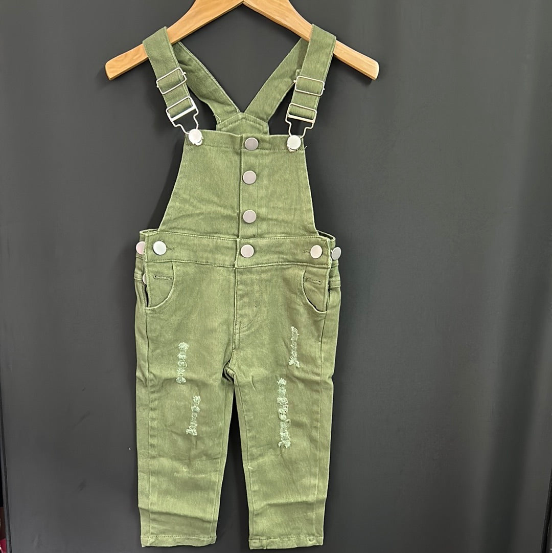 Distressed Overalls