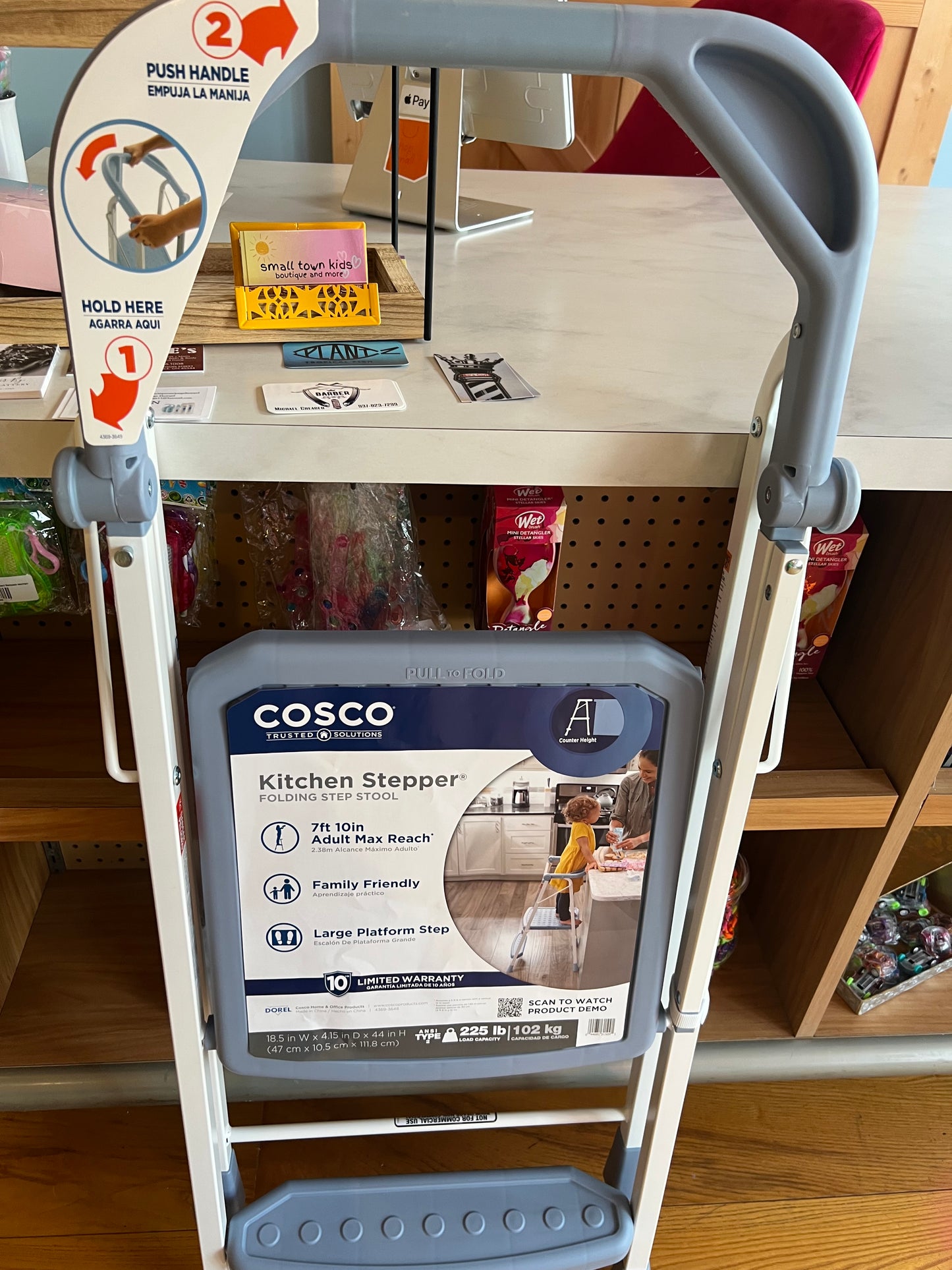 Kitchen step stool