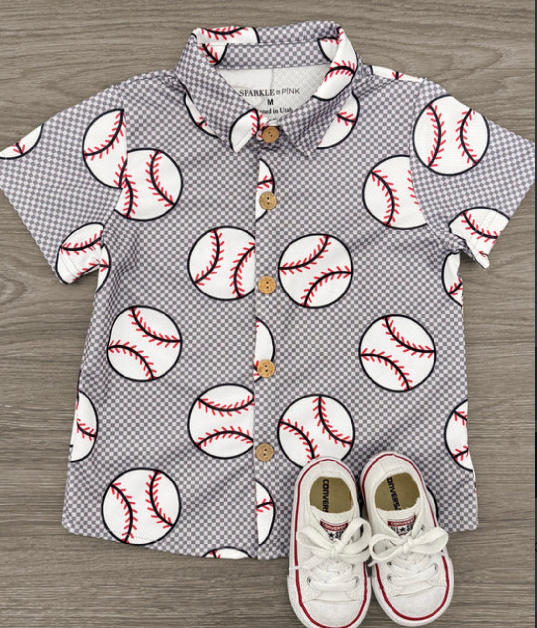 Baseball Button Up