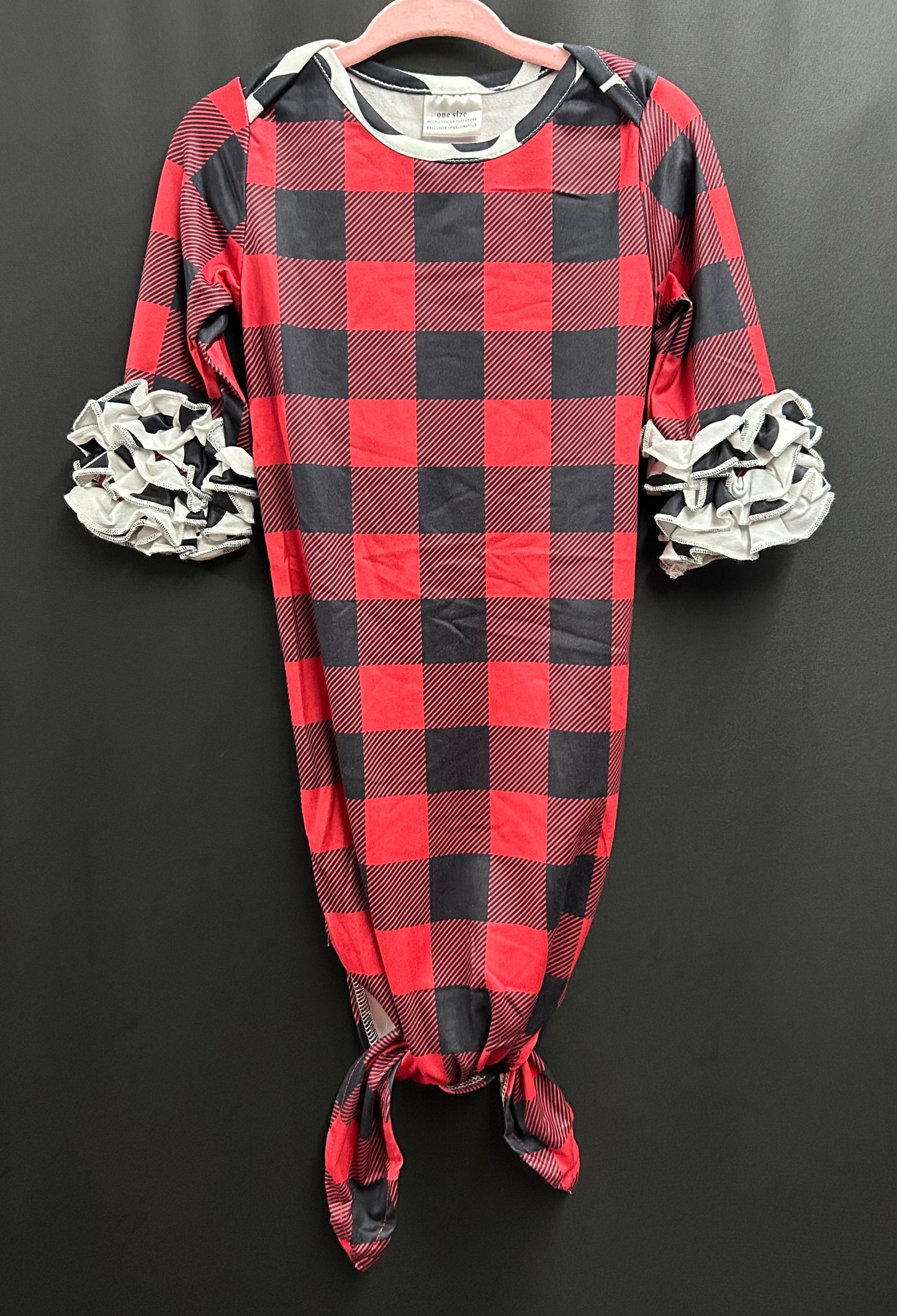 Plaid & Pasture Gown