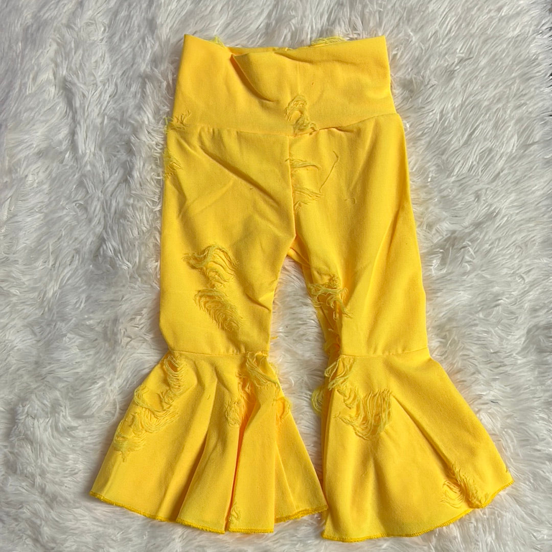 Yellow Distressed Bells
