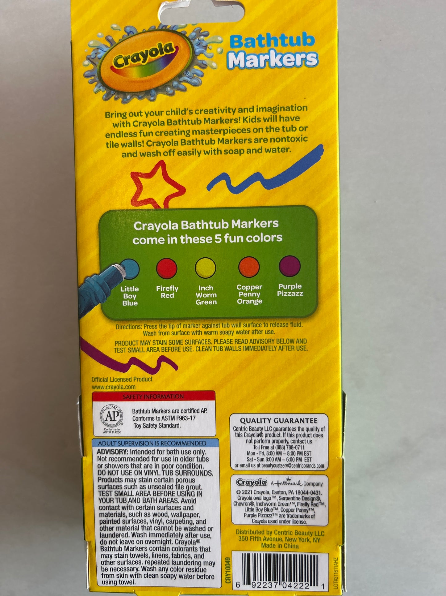 Bathtub Markers