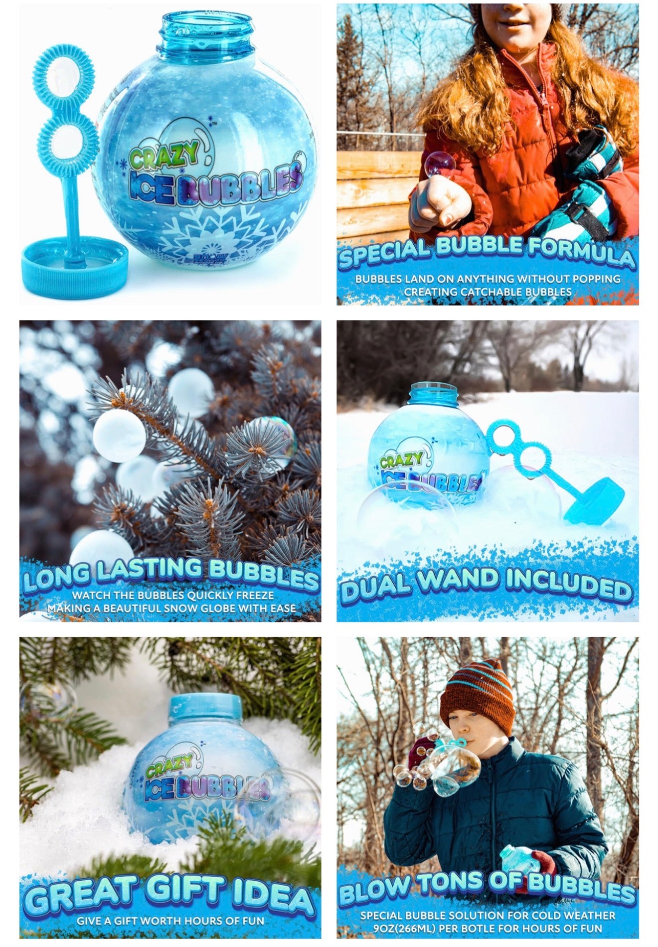 Crazy Ice Bubbles