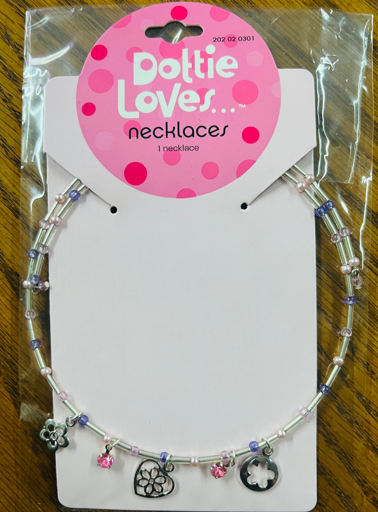 Heart/Flower Necklace