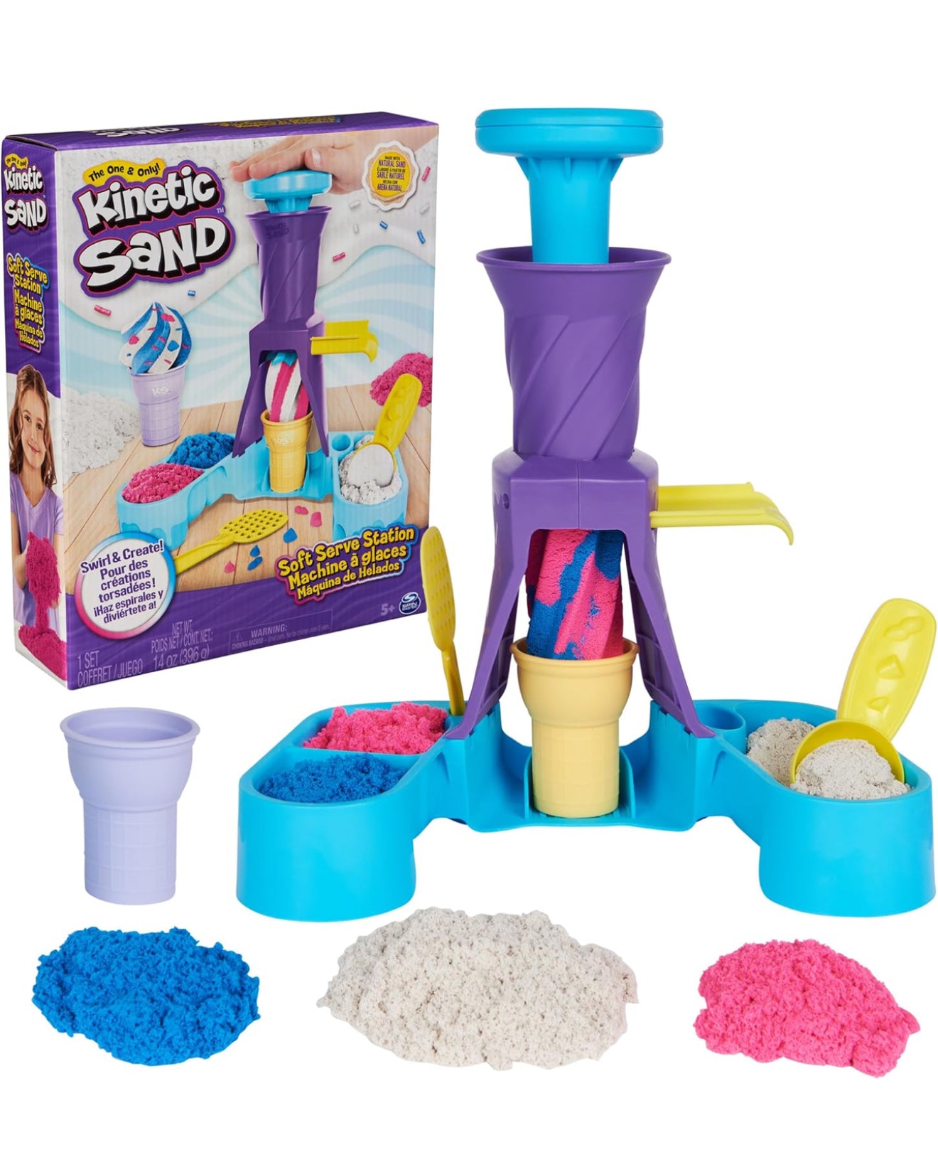 Kinetic Sand - Soft serve station machine