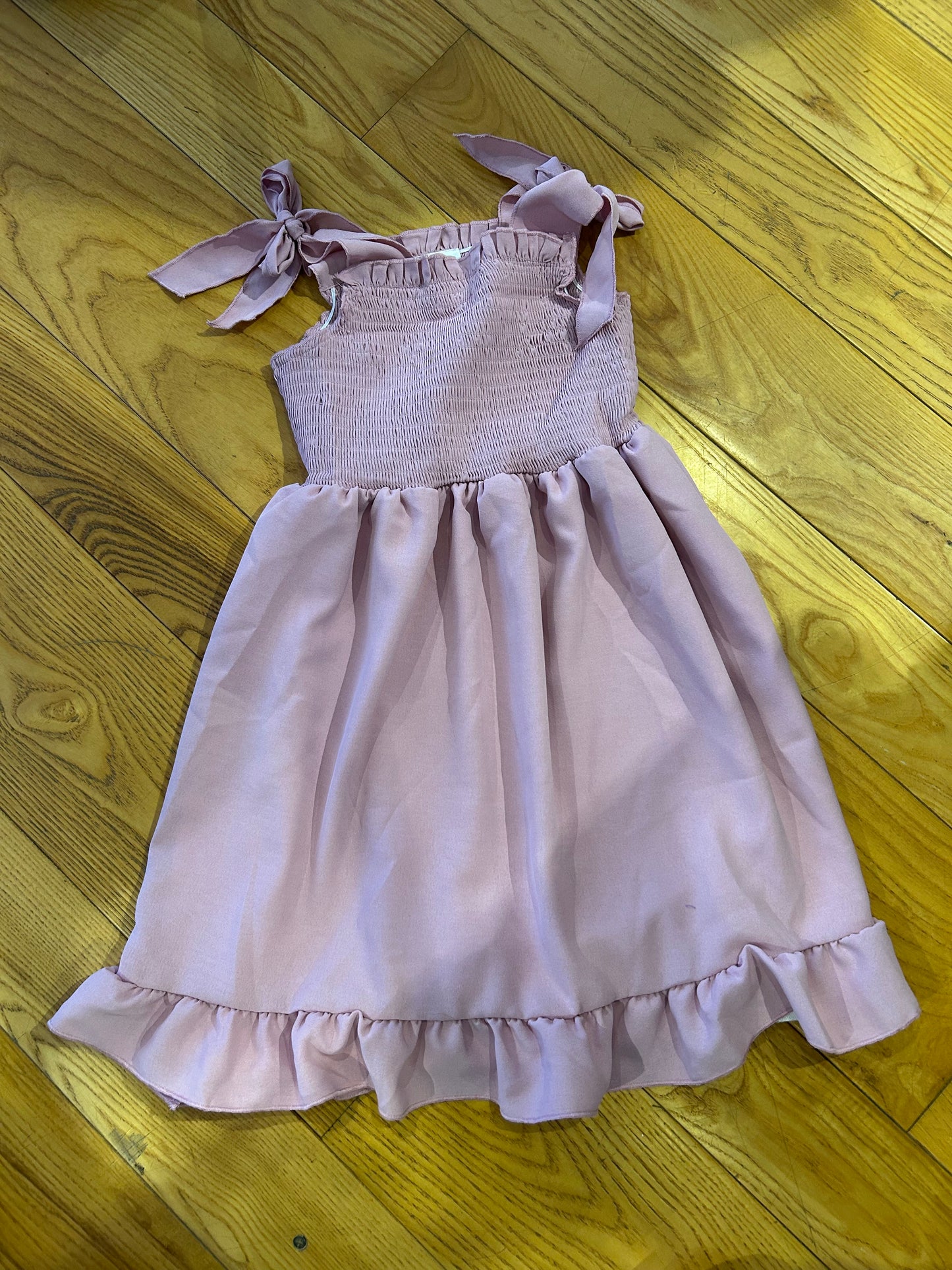 Lilac Tie Dress