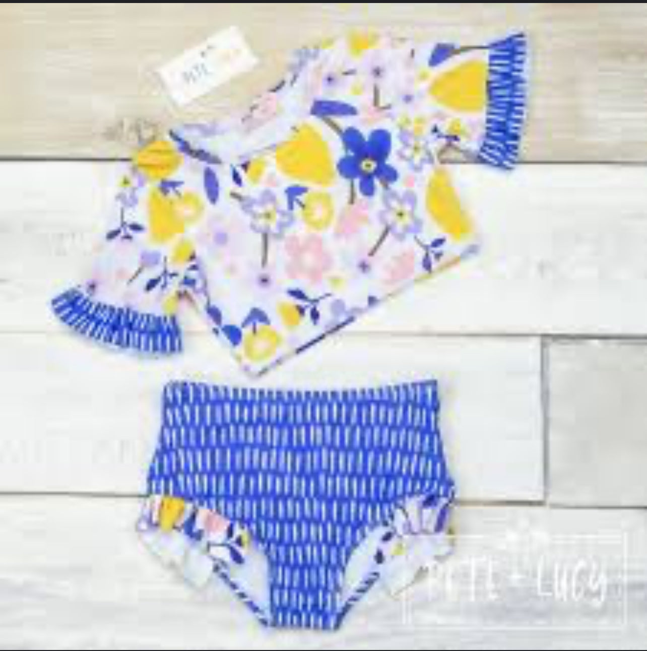 Lemon Twist - 2 Piece Swinsuit