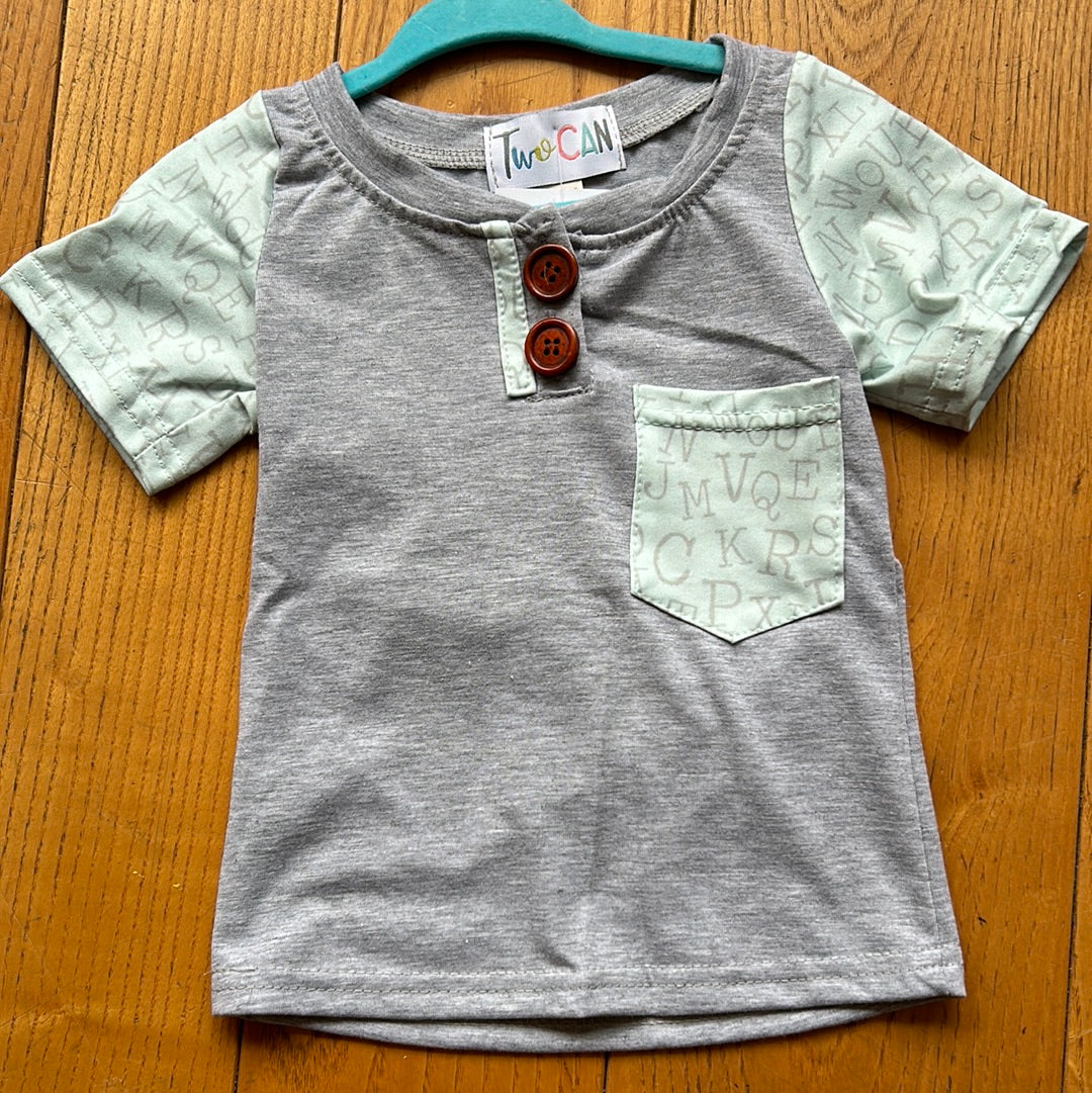 Alphabet Pocket Tee