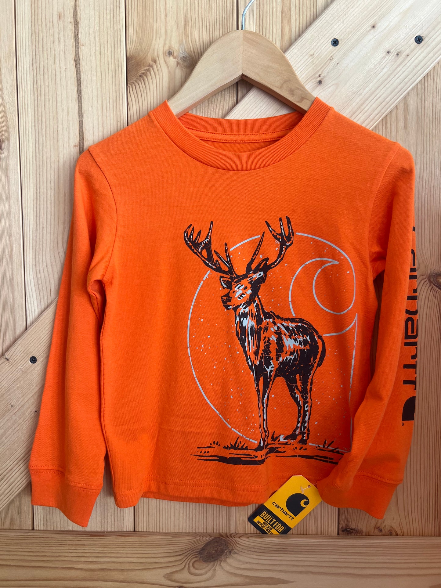 NWT - Carhartt Long Sleeve Tee. 3T
