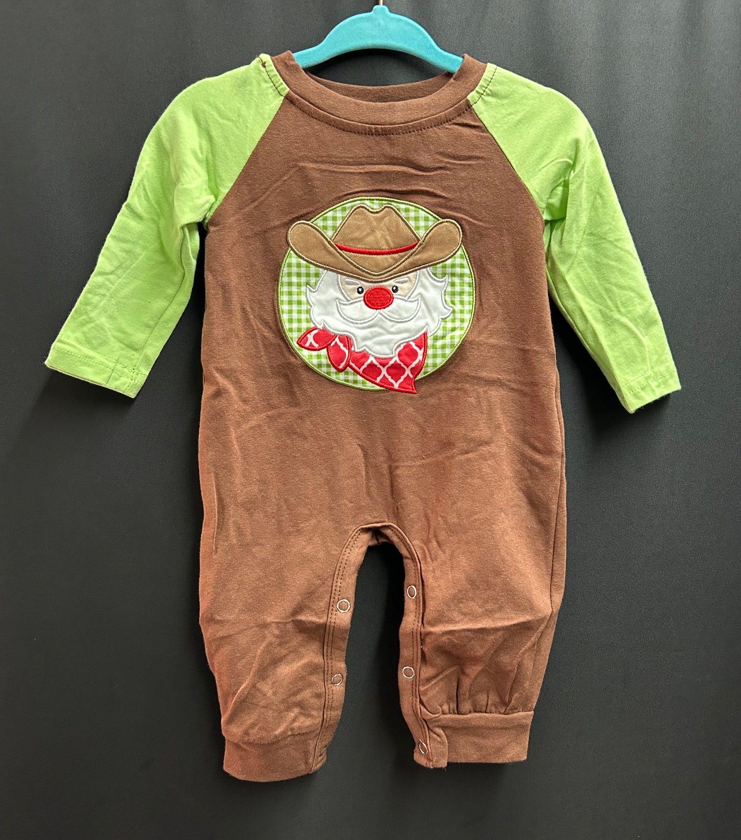 Cowboy Santa Romper