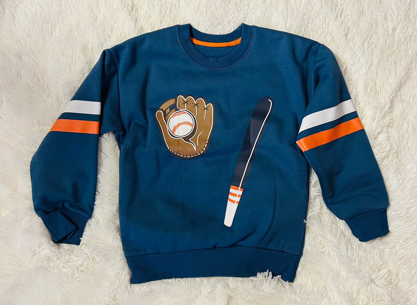 Baseball Fleece Sweatshirt