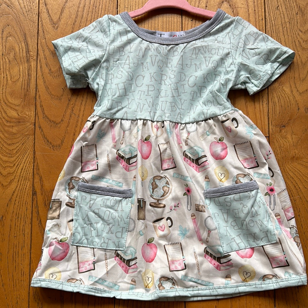 Alphabet Pocket Dress
