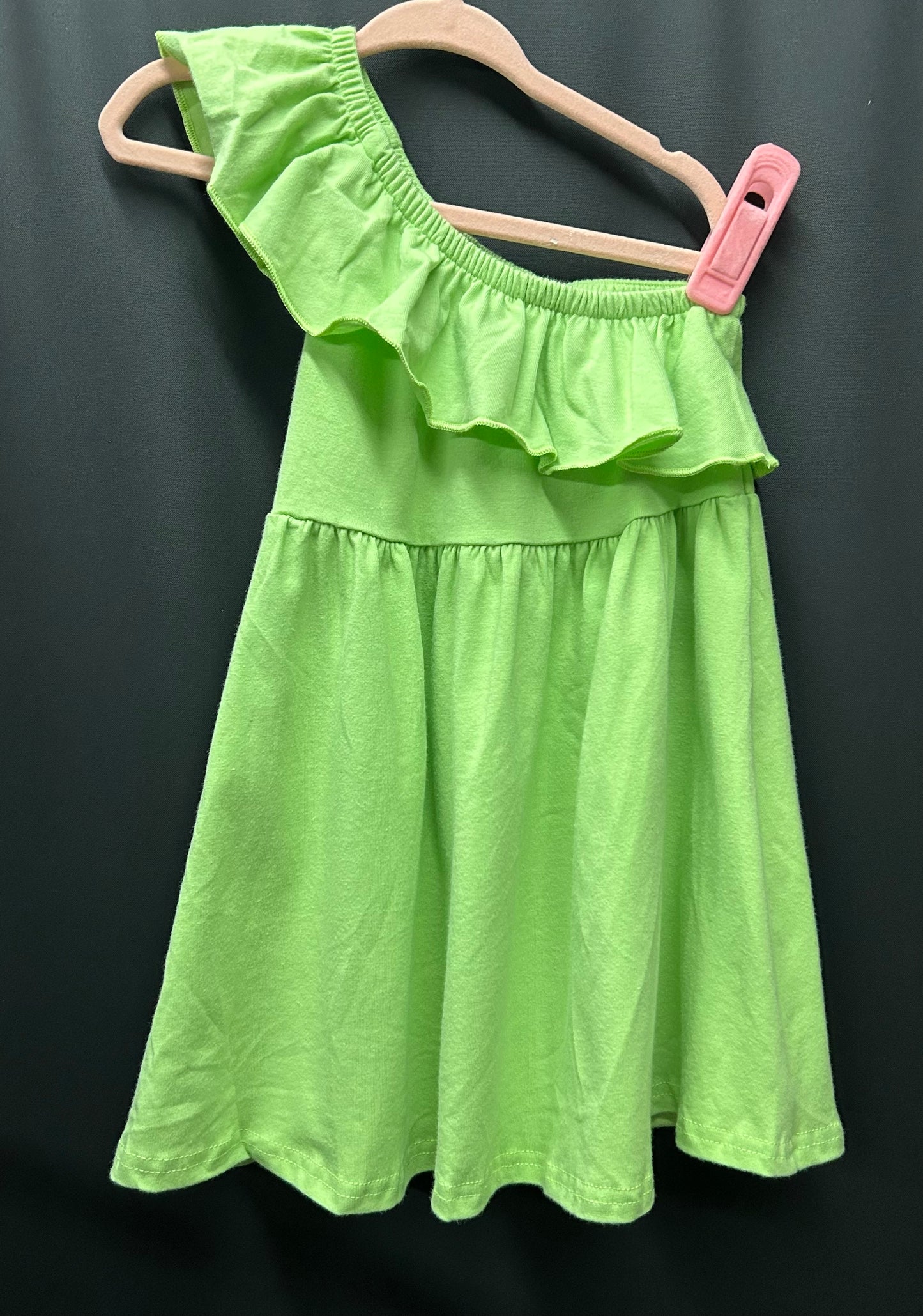 Green Cold Shoulder Dress