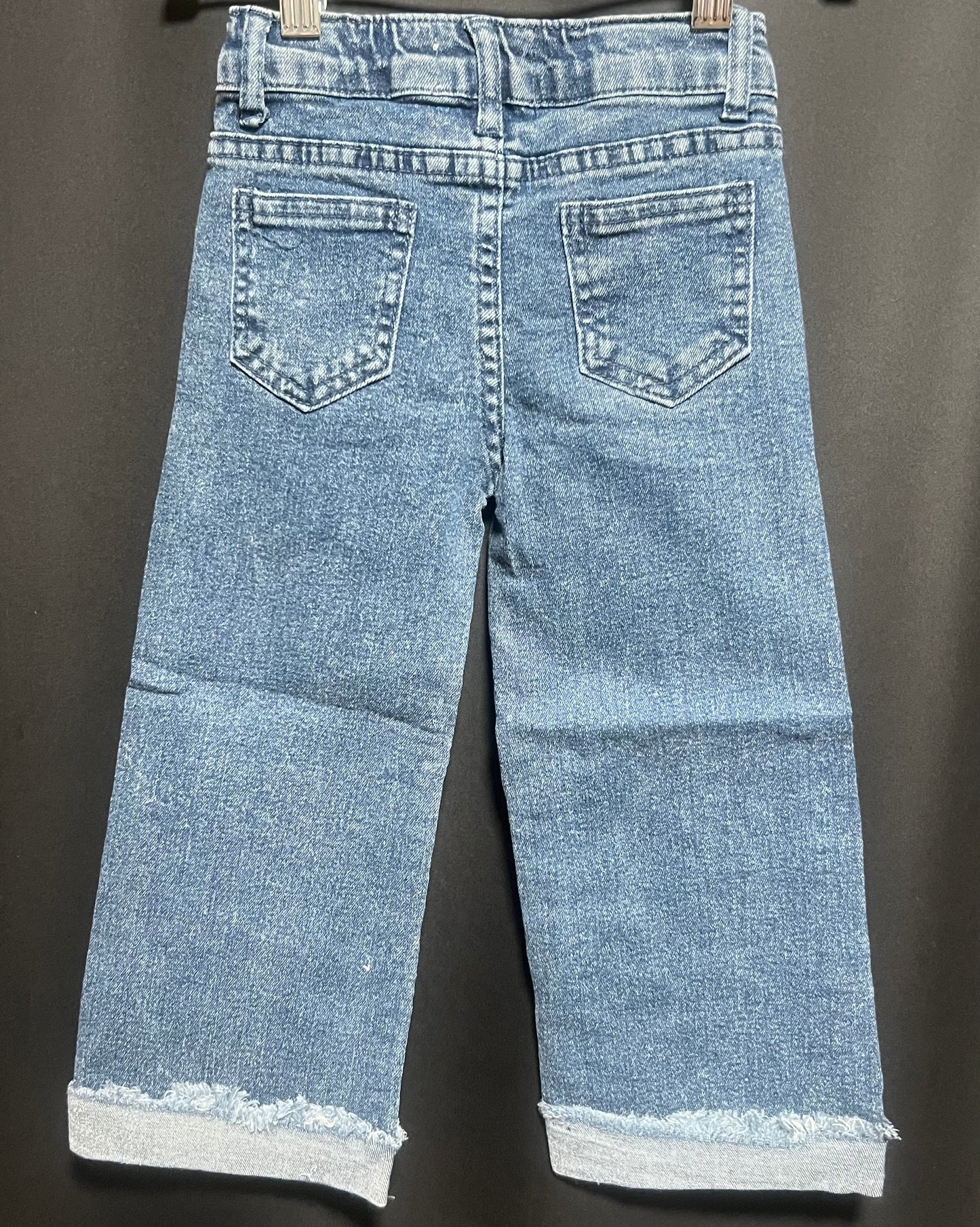 Star Shaped Distressed Jeans