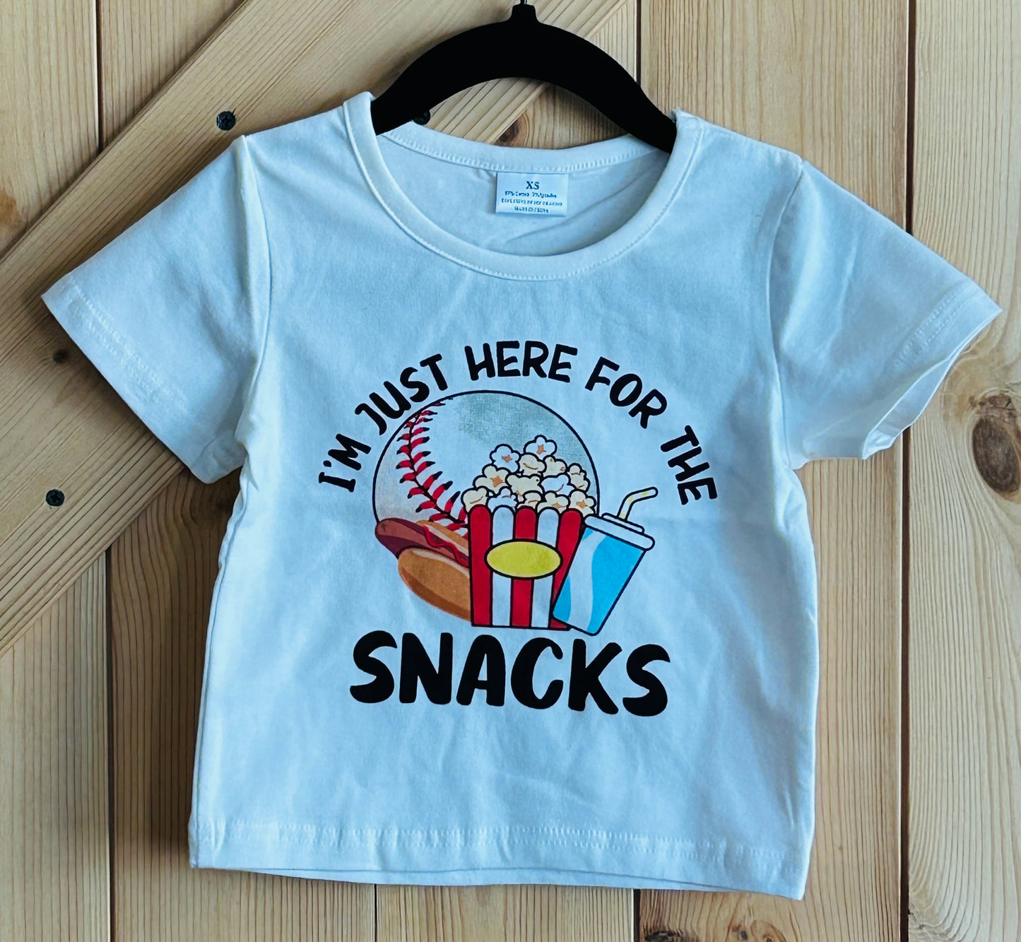 I’m just here for the snacks Tee