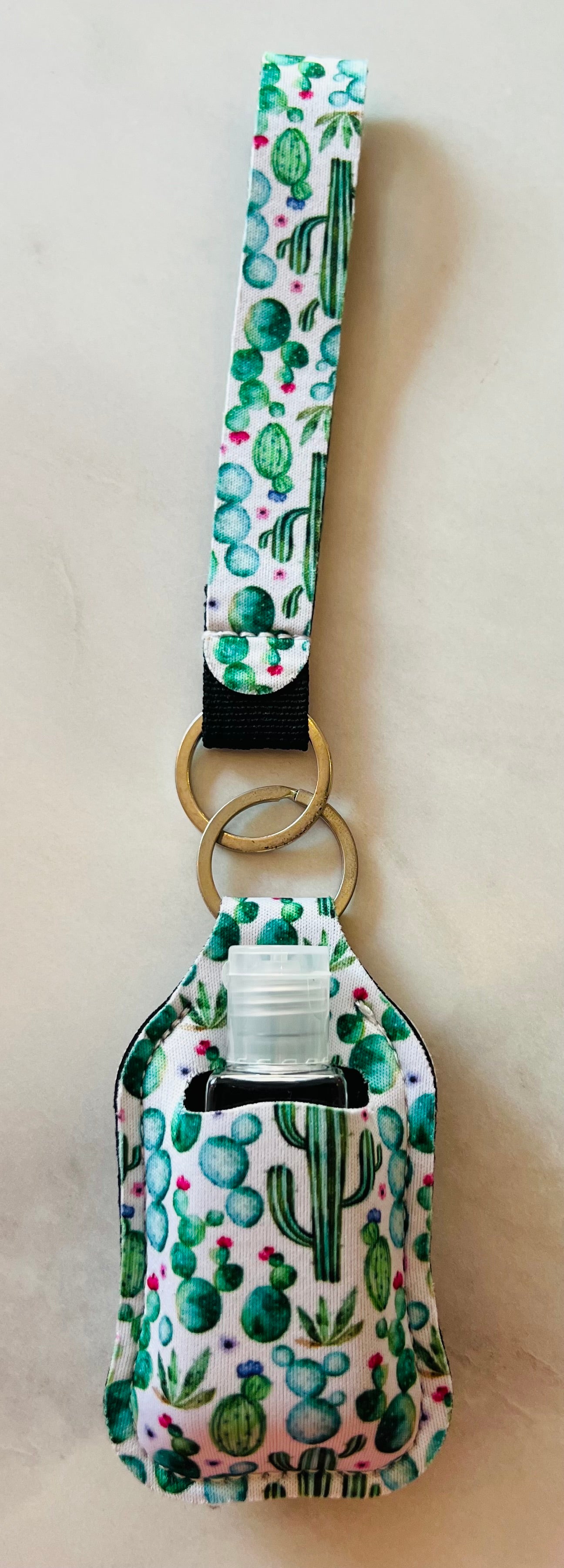 Hand Sanitizer/Wristlet Keychain