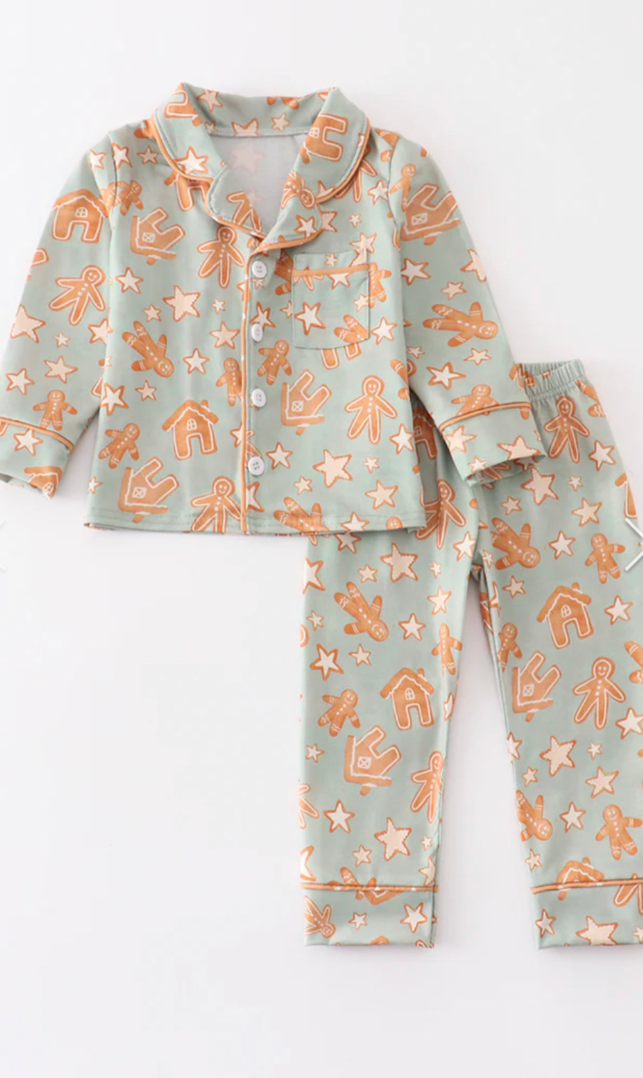 Gingerbread Cookies- Pajama Set