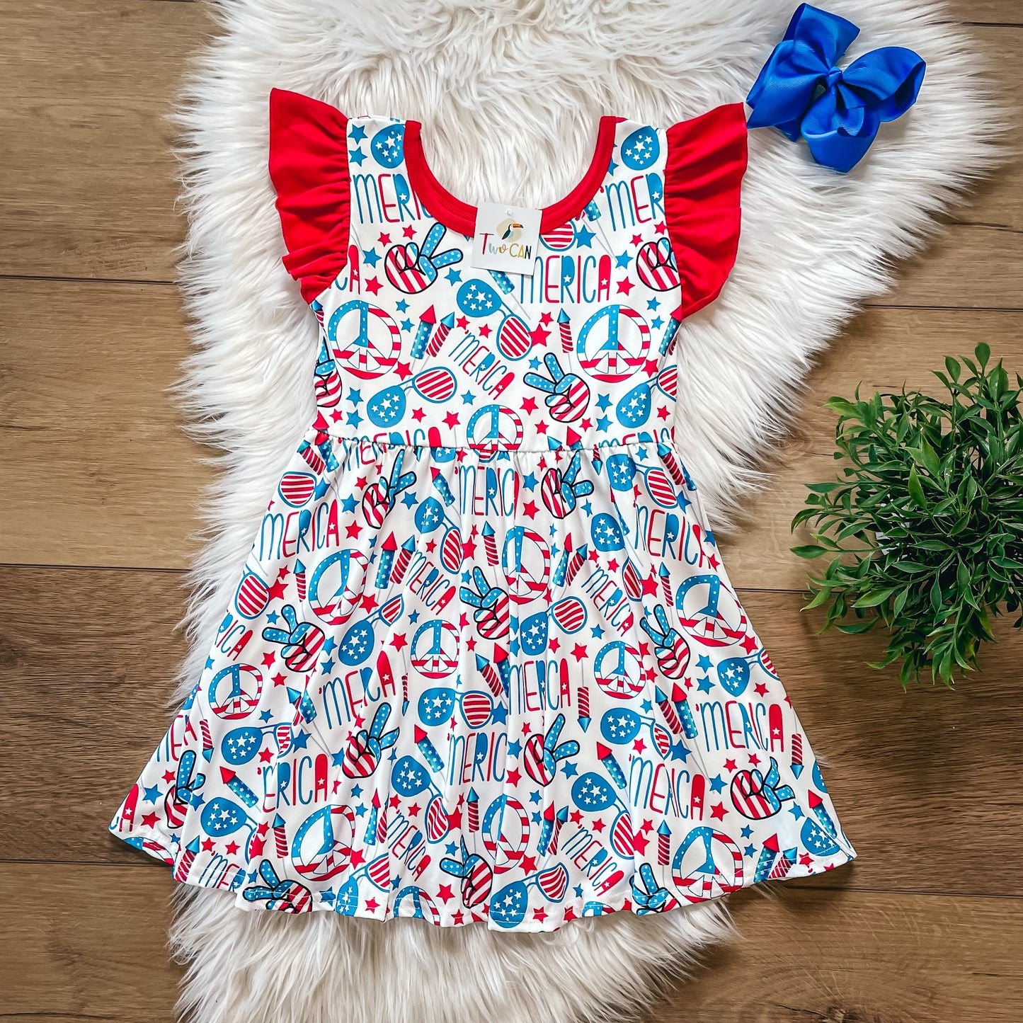 Americana Peace- Dress