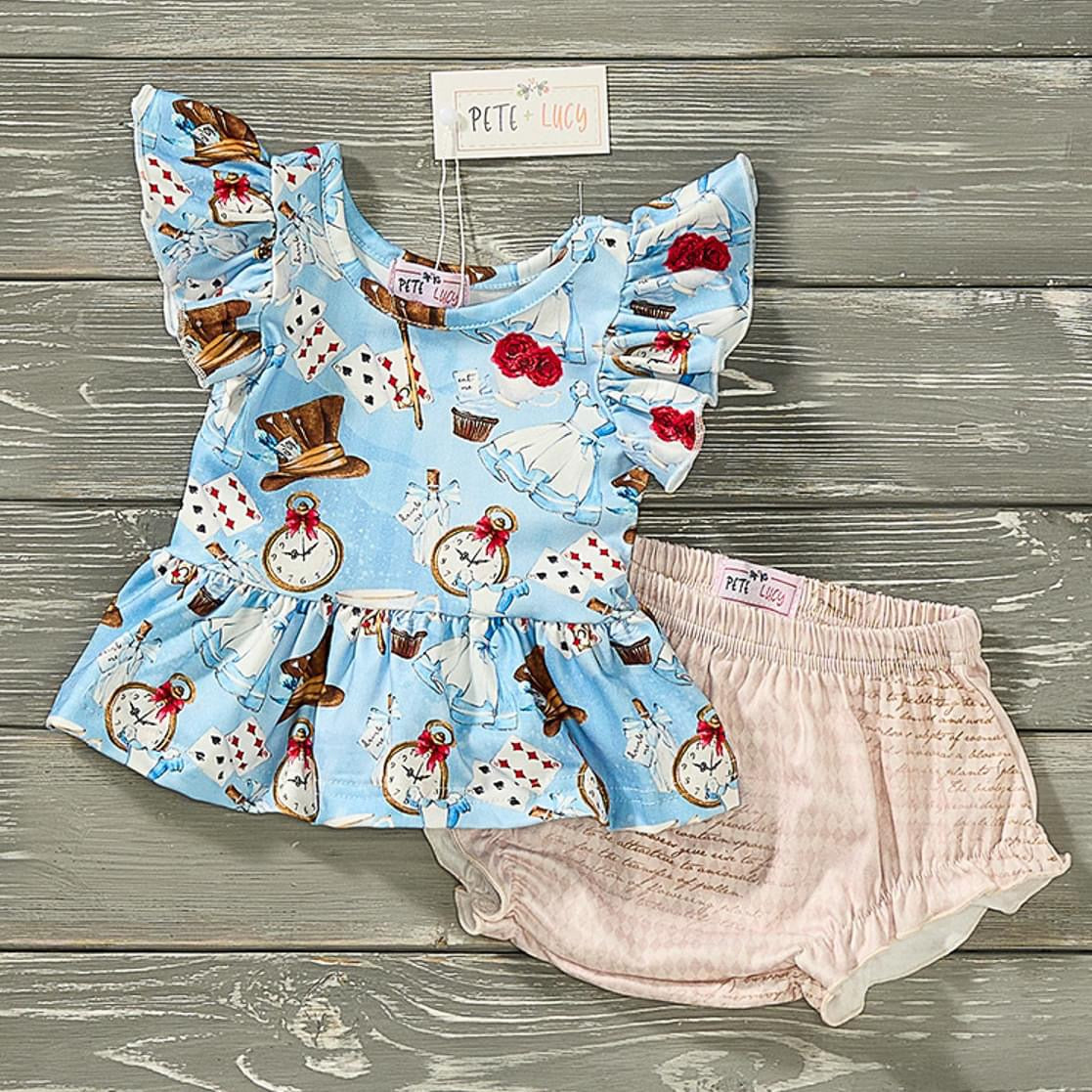 Oh, Wonderland! - Bummie Set