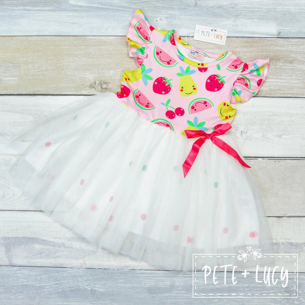 Fruit Galore-Tulle Dress