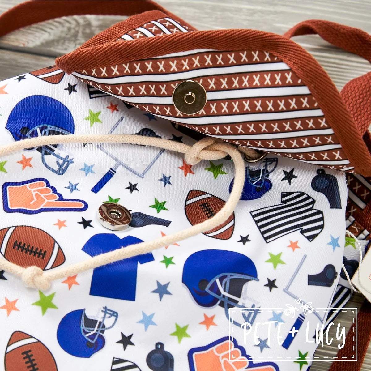 Family Football Backpack