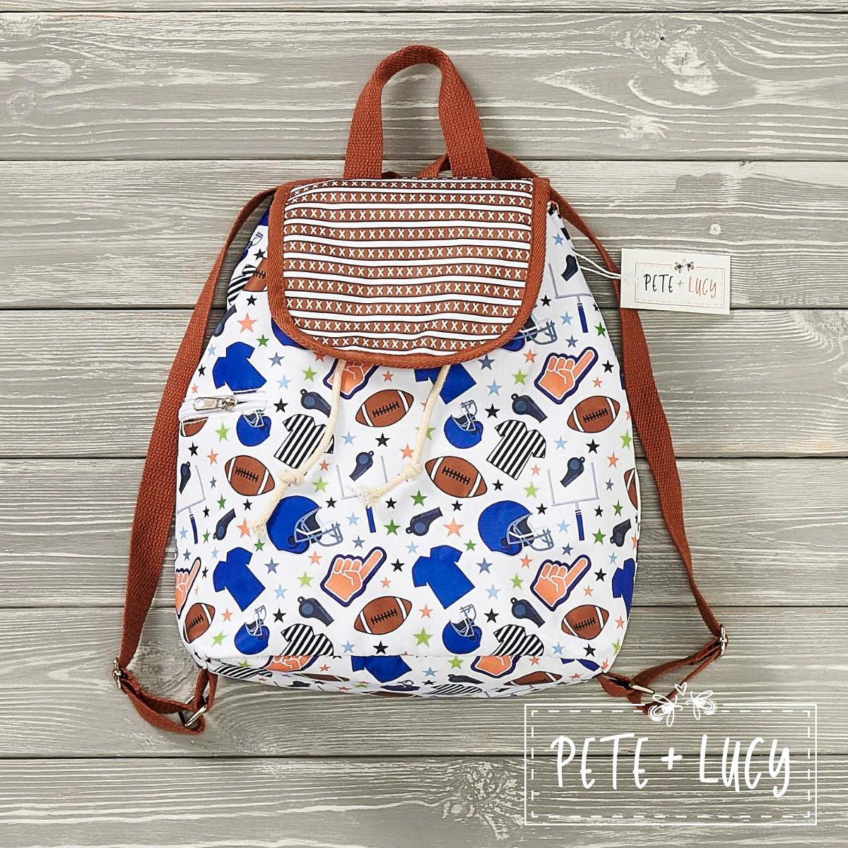 Family Football Backpack