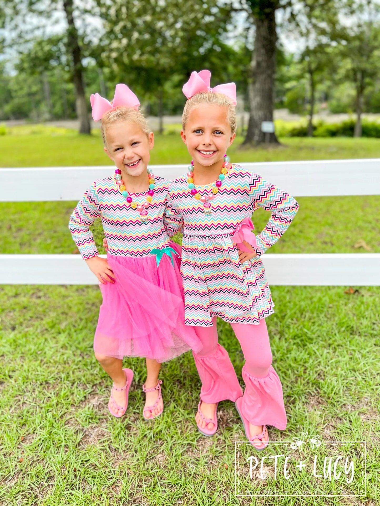 Rainbow Zigzag- 2 piece pant set