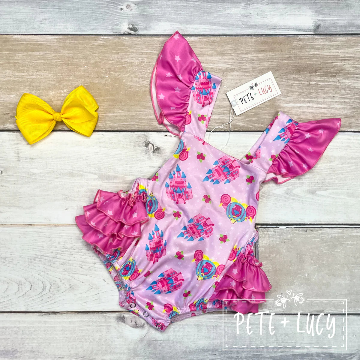 Princess Stars Romper
