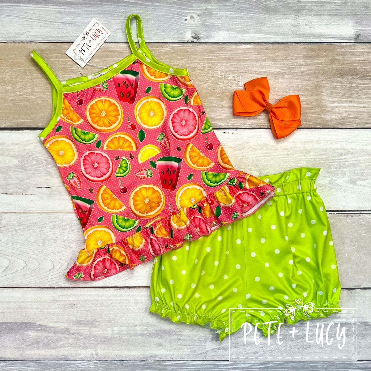 Sweet Fruit- 2 Piece Short Set