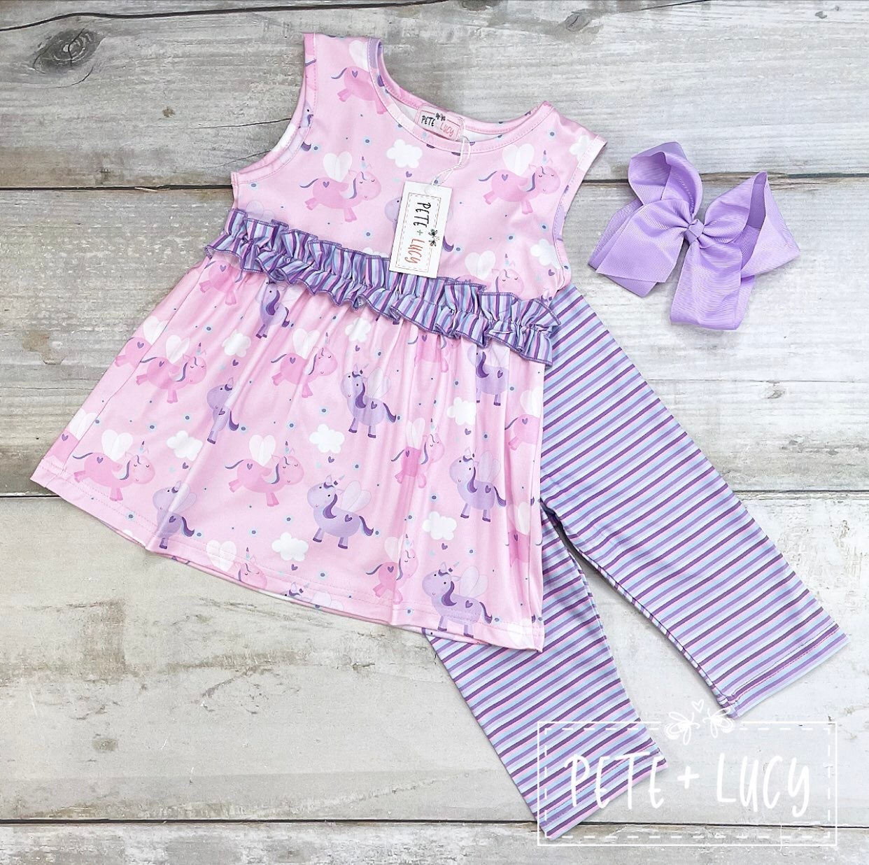 Unicorn Bliss- Capri Set
