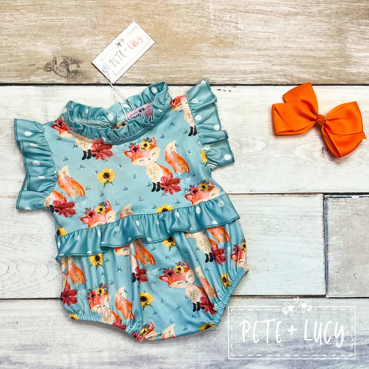Happy Fox Romper