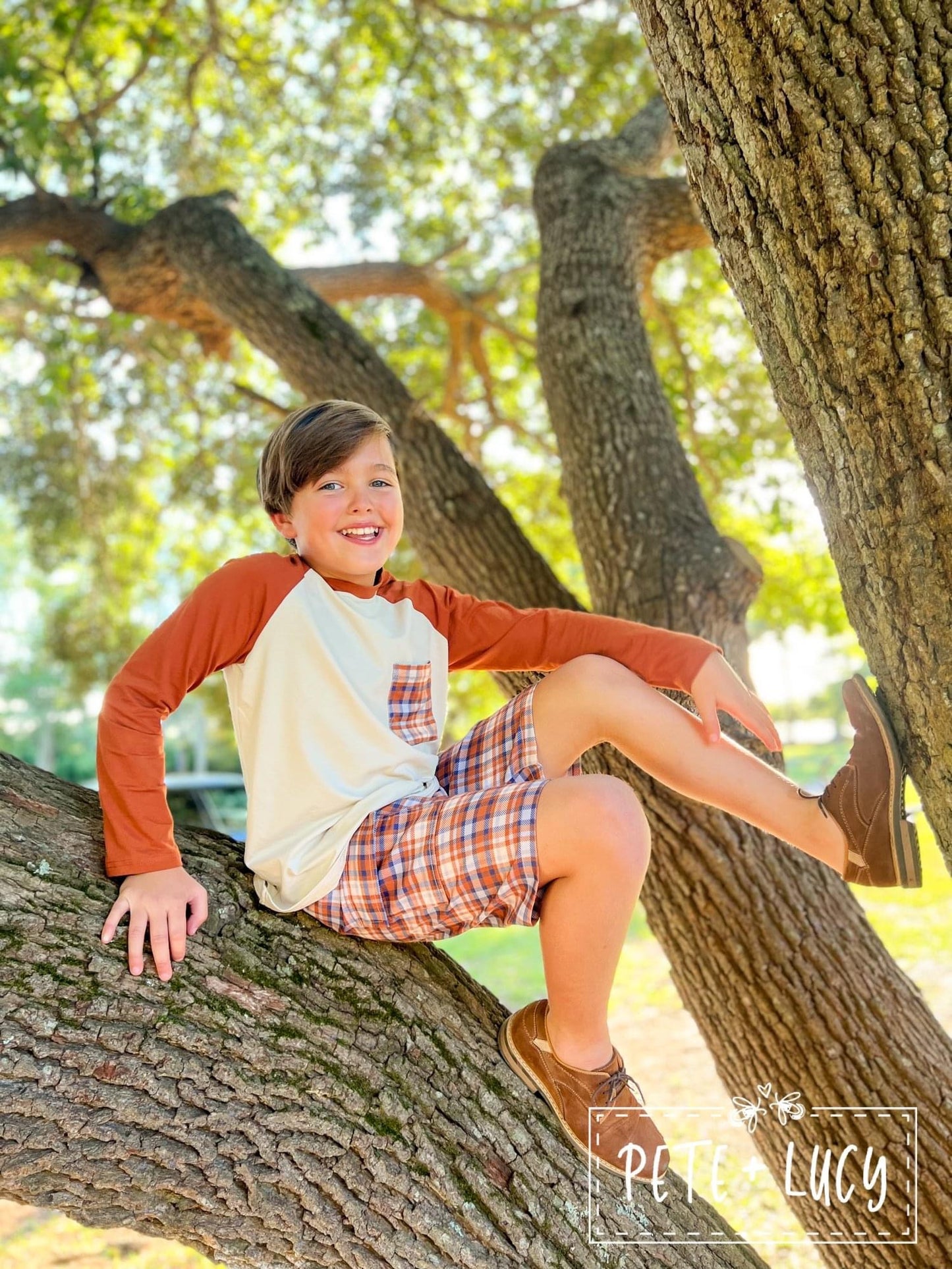 Fun in the Forest- Boy 2 Piece Short Set