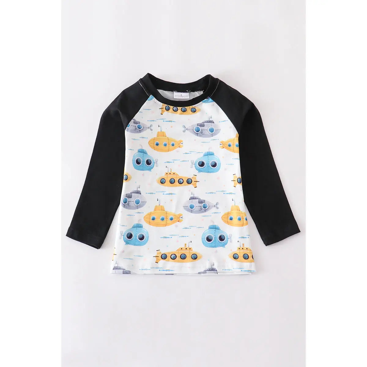 Submarine Raglan- Boy Shirt