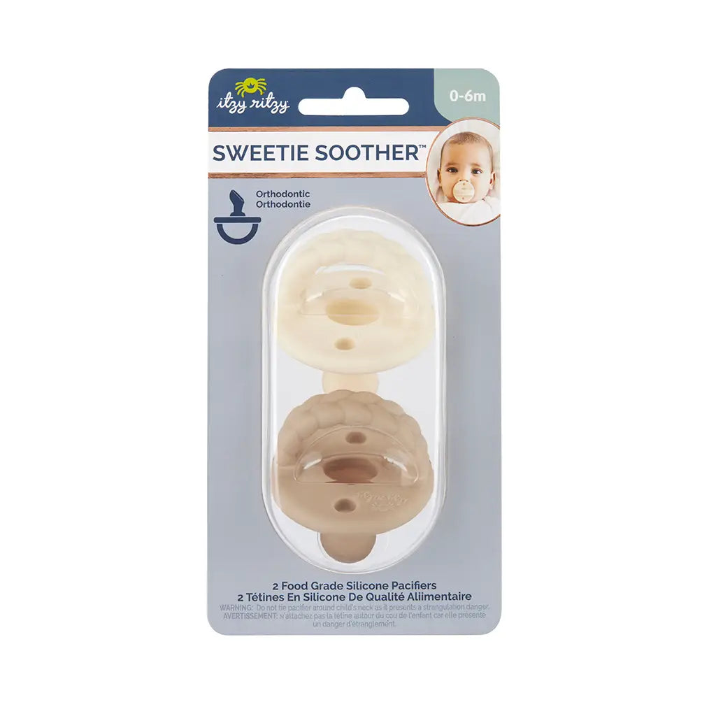 Sweetie Soother™ Orthodontic Pacifier Sets 0m