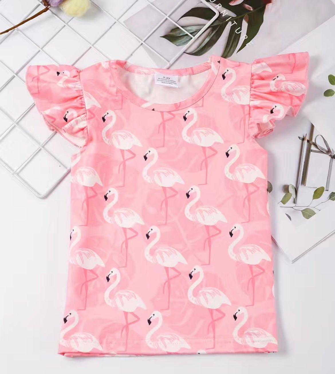 Summer Flamingo- Shirts