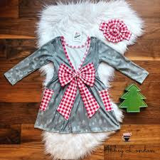 A Country Christmas- Bow Back Dress