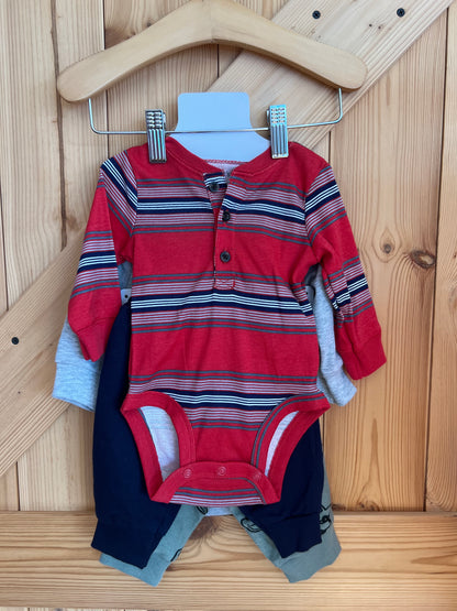 NWT - Carters 4 piece sets - 0/3 mths