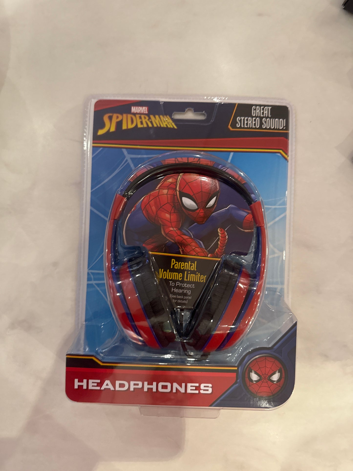 Spider-Man Kids Over-Ear Headphones – wired