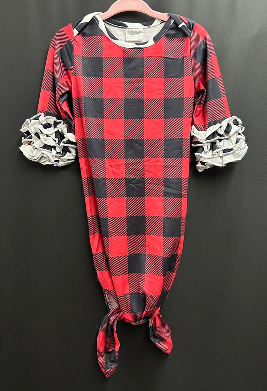 Plaid & Pasture Gown