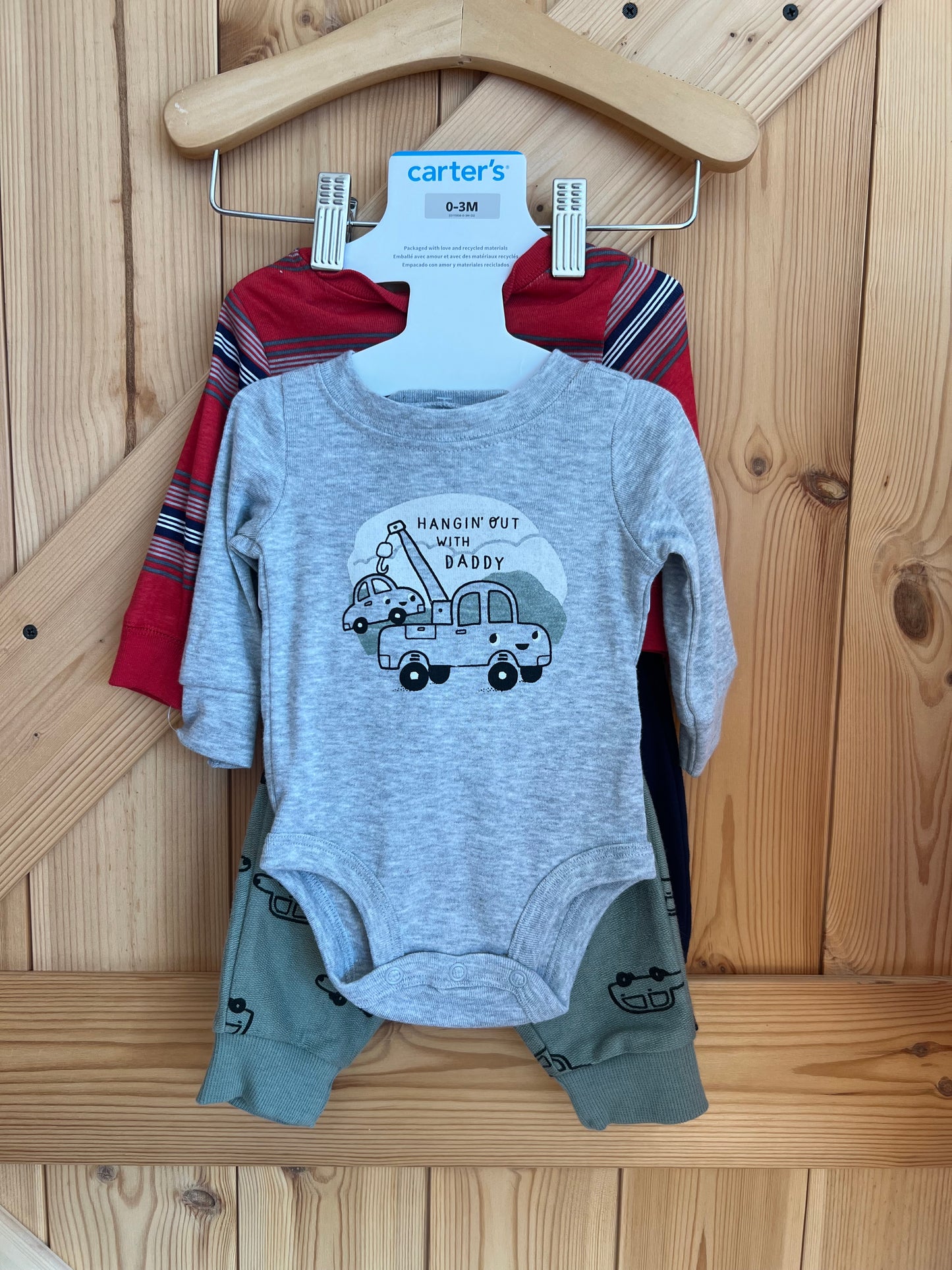 NWT - Carters 4 piece sets - 0/3 mths