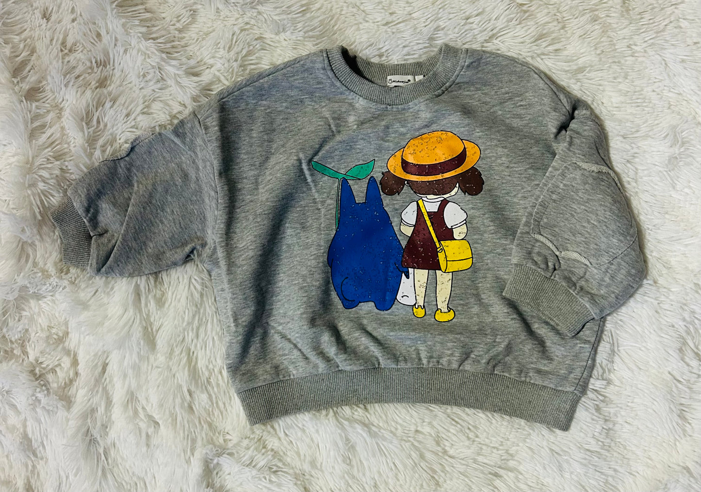 Gray Character Sweatshirt