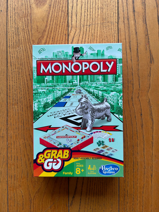Monopoly-Grab & Go