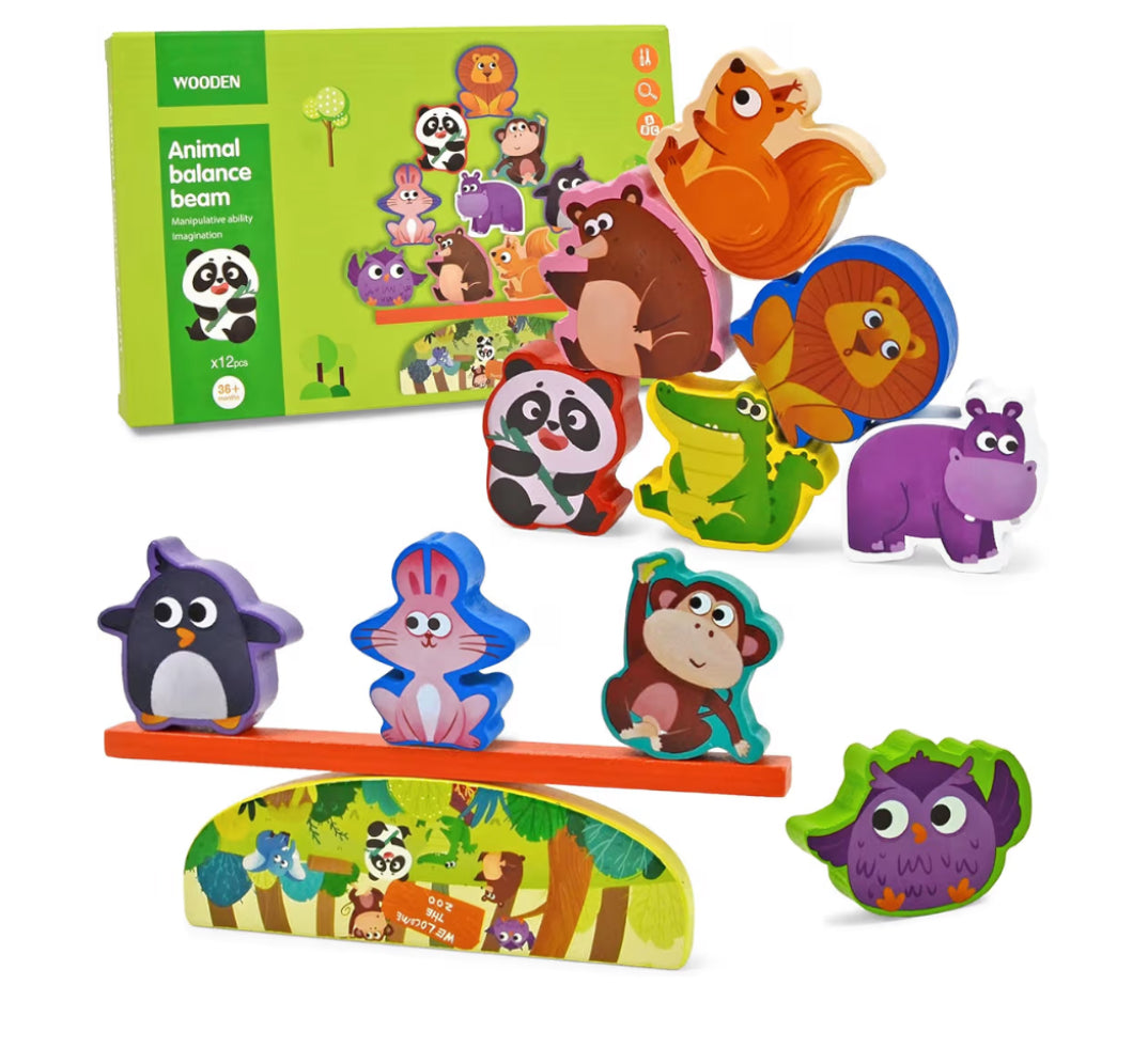 Montessori Wooden Animal Toys