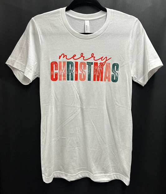 Merry Christmas Tee - Adult