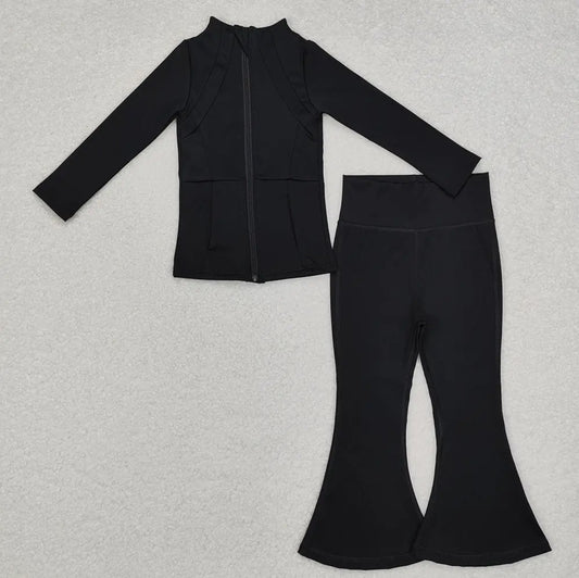 Girls Active Wear. Jacket and Pant Set